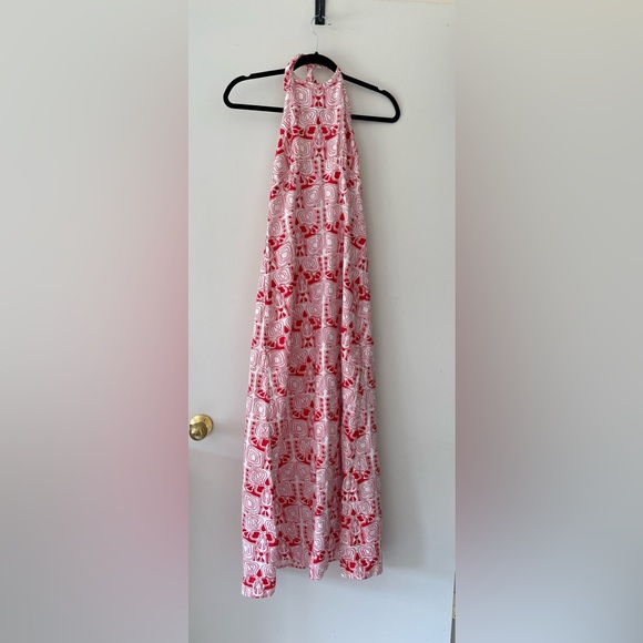 SOLD - Vintage patterned maxi dress - Picture 3 of 8